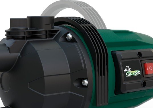 Mr. Gardener Gartenpumpe GP 3200 K, 3200 l/h, 500 W,  5131